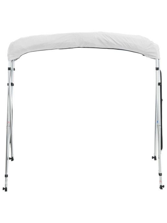 Bimini stříška se 4 oblouky a bočnicemi 243x(230–244)x137 cm