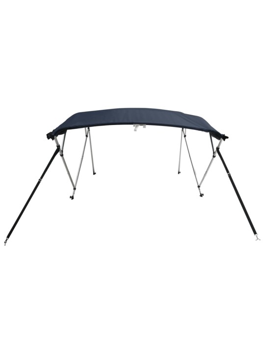 Bimini stříška se 4 oblouky a bočnicemi 243x(185–198)x137 cm