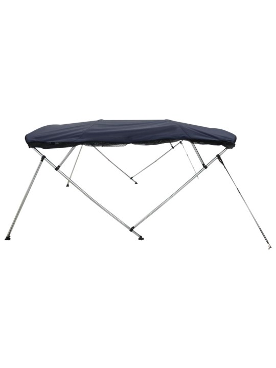 Bimini stříška se 4 oblouky a bočnicemi 243x(185–198)x137 cm
