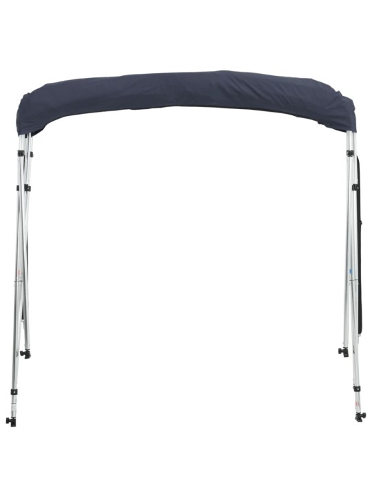 Bimini stříška se 4 oblouky a bočnicemi 243x(200–213)x137 cm