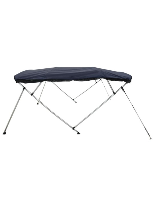 Bimini stříška se 4 oblouky a bočnicemi 243x(200–213)x137 cm