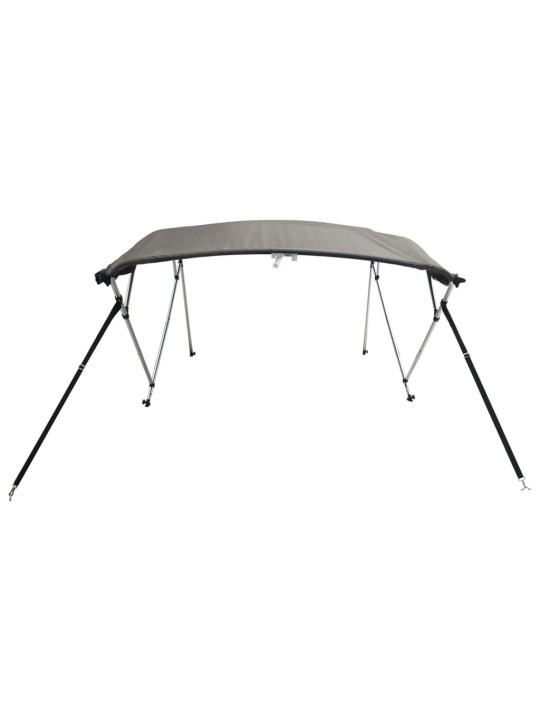 Bimini stříška se 4 oblouky a bočnicemi 243x(170–182)x137 cm