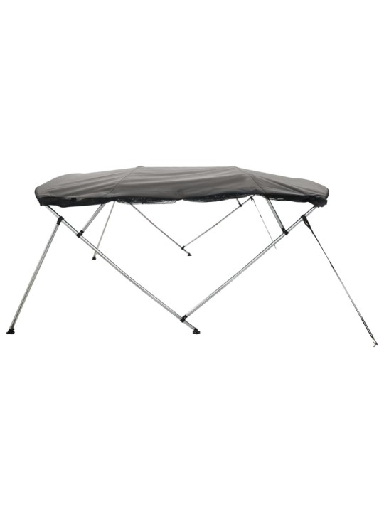 Bimini stříška se 4 oblouky a bočnicemi 243x(170–182)x137 cm
