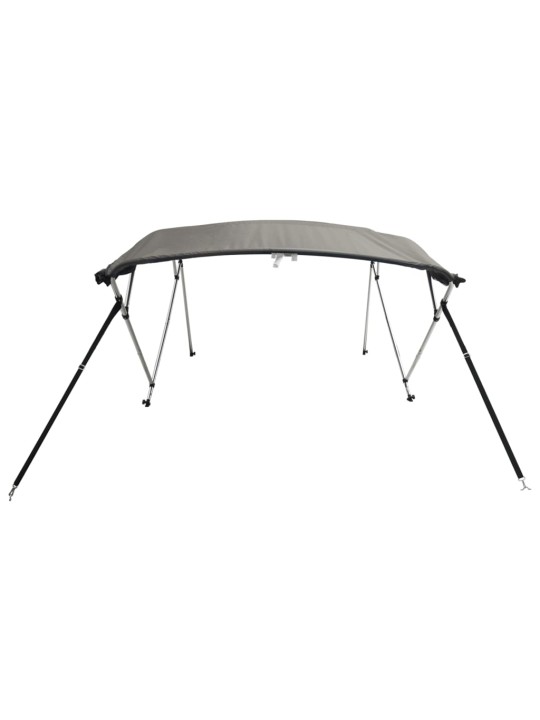 Bimini stříška se 4 oblouky a bočnicemi 243x(230–244)x137 cm