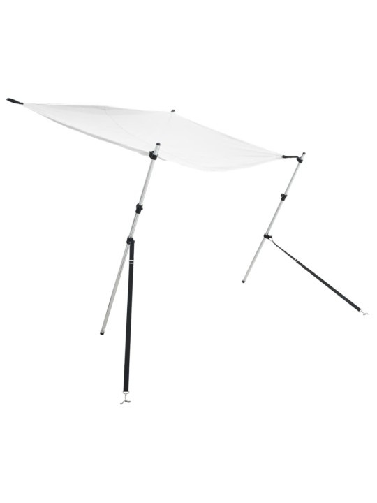 Nástavec na t-top stříšku bílý 170x208x(115-183) cm