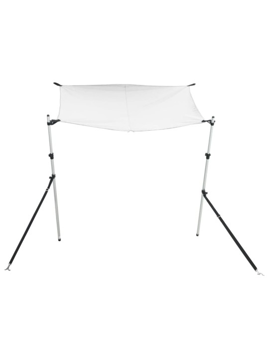 Nástavec na t-top stříšku bílý 170x208x(115-183) cm