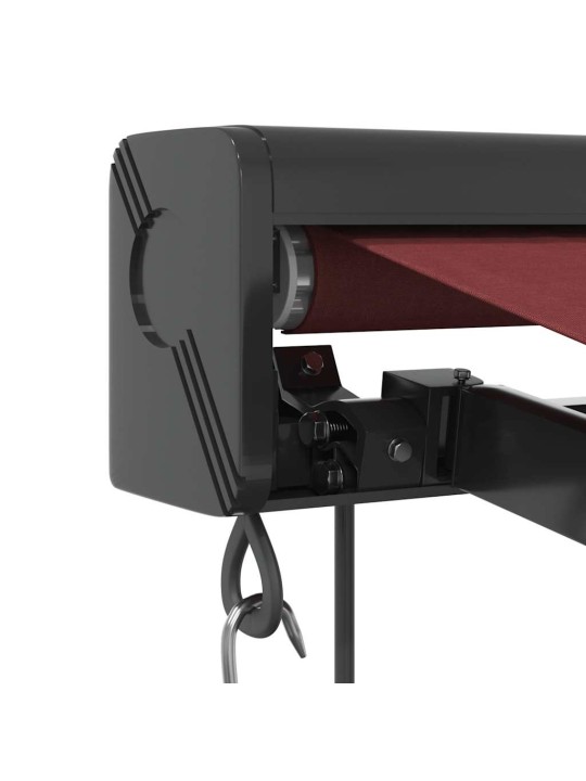 Automatická zatahovací markýza burgundská 300 x 250 cm