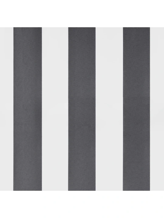 Zatahovací markýza antracitová a bílá 4,5 x 3 m textil a hliník