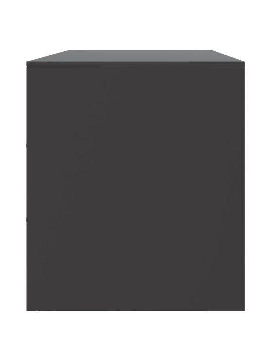 TV skříňka černá 99 x 39 x 44 cm ocel