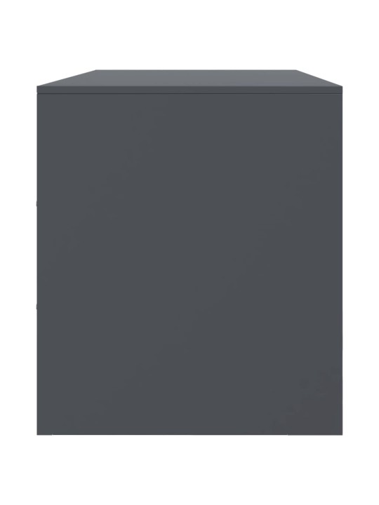 TV skříňka antracitová 99 x 39 x 44 cm ocel