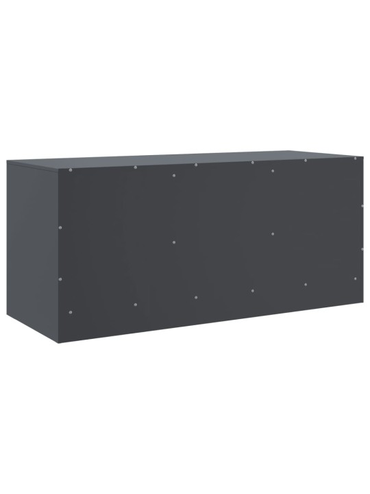 TV skříňka antracitová 99 x 39 x 44 cm ocel