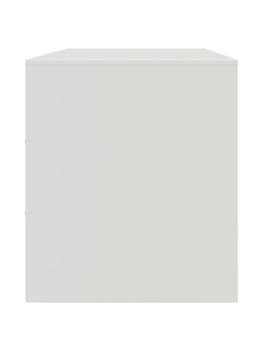 TV skříňka bílá 99 x 39 x 44 cm ocel
