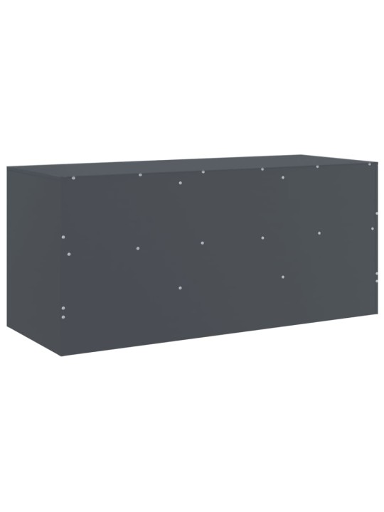 TV skříňka antracitová 99 x 39 x 44 cm ocel