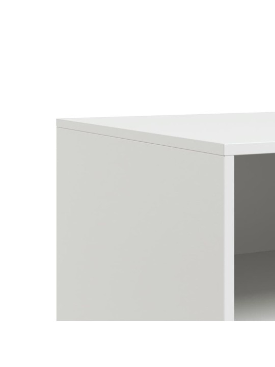 TV skříňka bílá 67 x 39 x 44 cm ocel