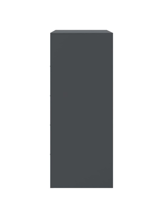 Highboard antracitový 67 x 39 x 95 cm ocel