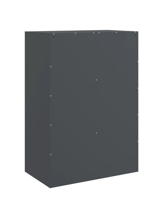 Highboard antracitový 67 x 39 x 95 cm ocel