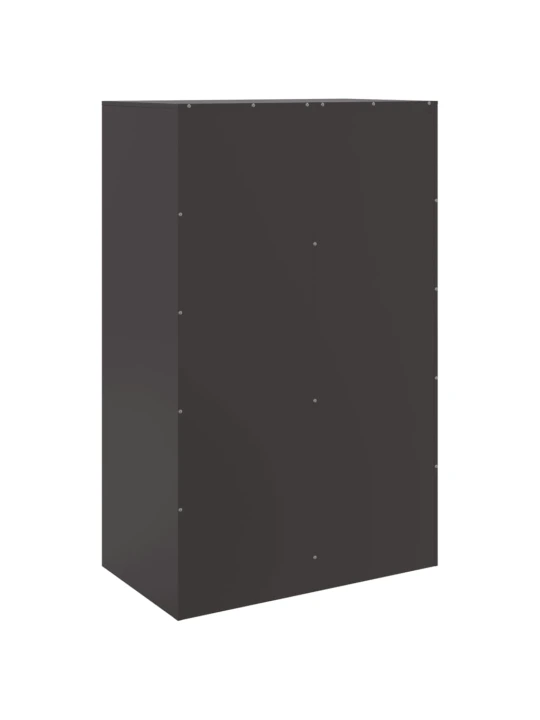 Highboard černý 67 x 39 x 95 cm ocel