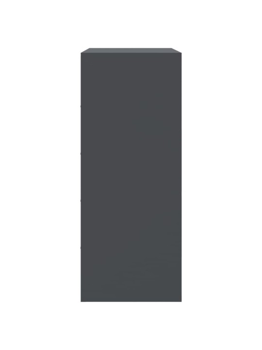 Highboard antracitový 67 x 39 x 95 cm ocel