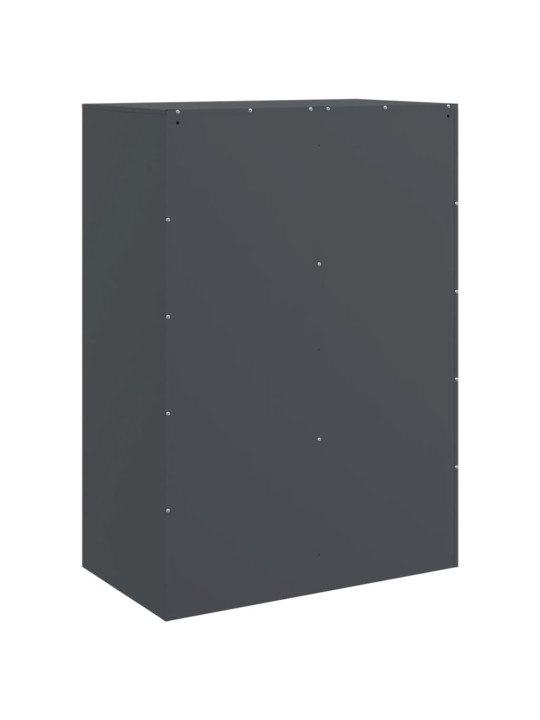 Highboard antracitový 67 x 39 x 95 cm ocel