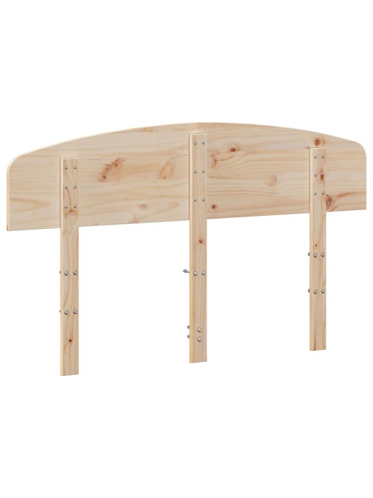 Čelo postele 120 cm masivní borové dřevo