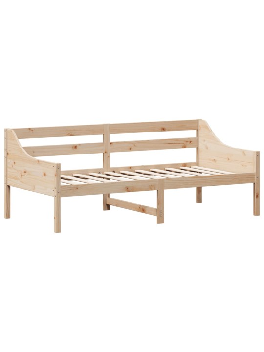 Válenda bez matrace 90 x 190 cm masivní borovice