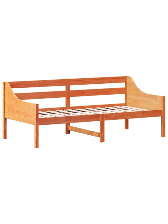 Válenda bez matrace hnědá 75x190 cm masivní borovice
