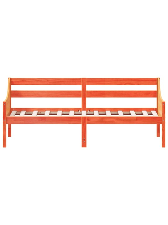 Válenda bez matrace hnědá 75x190 cm masivní borovice