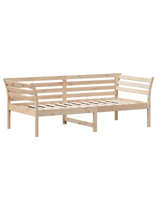 Válenda bez matrace 75 x 190 cm masivní borovice