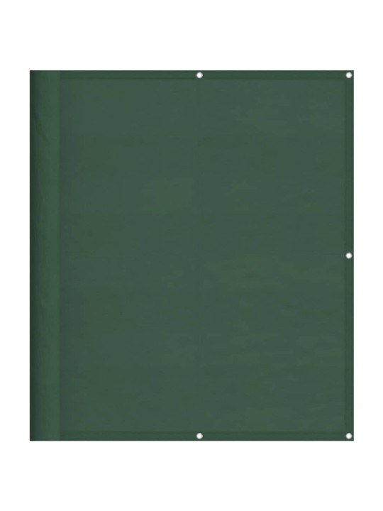 Balkonová zástěna tmavě zelená 120x700 cm 100% polyester oxford