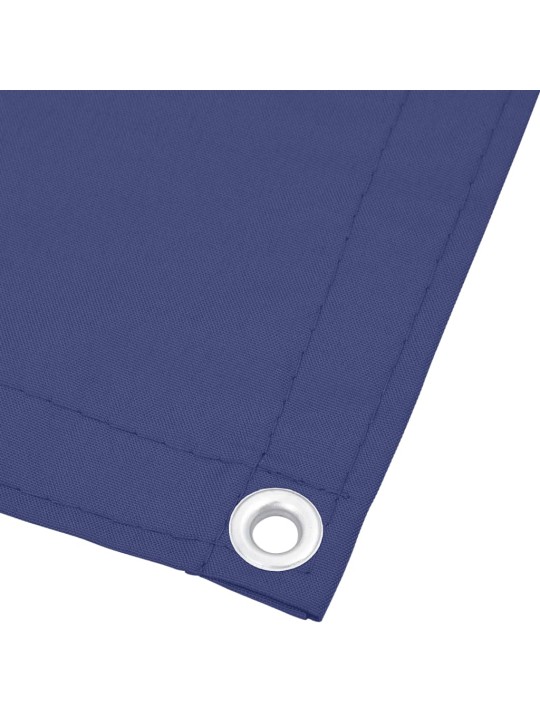 Balkonová zástěna modrá 75 x 1 000 cm 100% polyester oxford