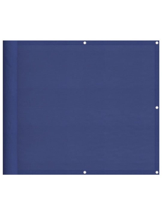 Balkonová zástěna modrá 90 x 1 000 cm 100% polyester oxford