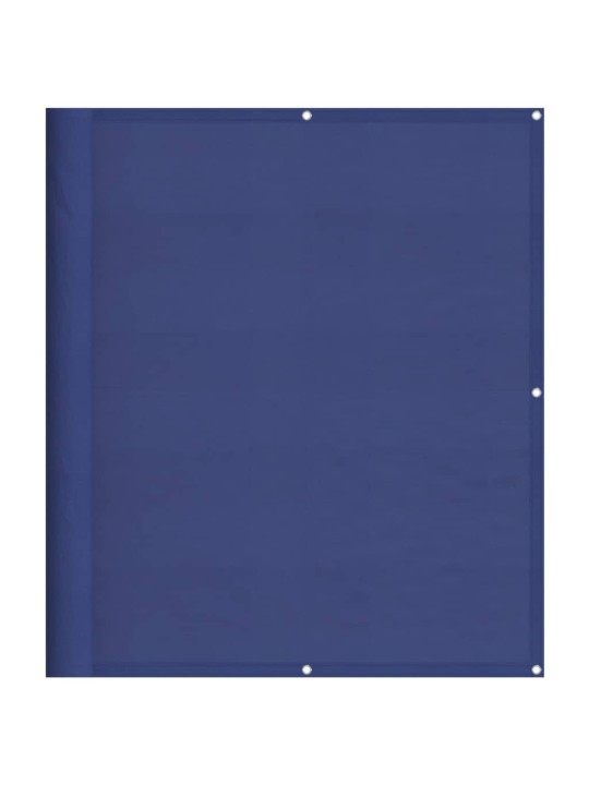 Balkonová zástěna modrá 120 x 800 cm 100% polyester oxford