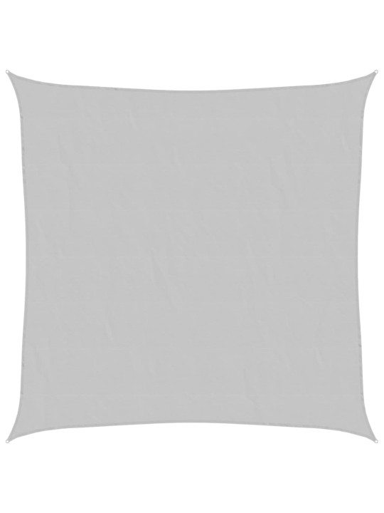 Stínicí plachta světle šedá 2,5 x 2,5 m 100% polyester oxford