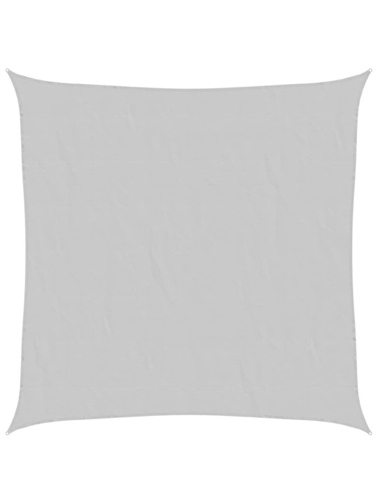 Stínicí plachta světle šedá 6 x 6 m 100% polyester oxford