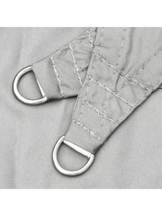 Stínicí plachta světle šedá 7 x 7 m 100% polyester oxford