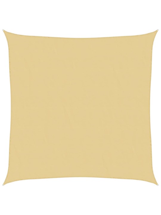 Stínicí plachta písková 3 x 3 m 100% polyester oxford
