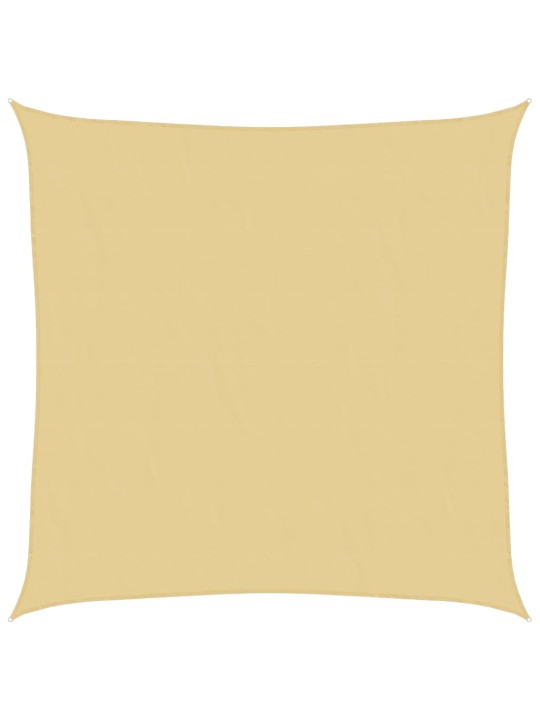 Stínicí plachta písková 4 x 4 m 100% polyester oxford