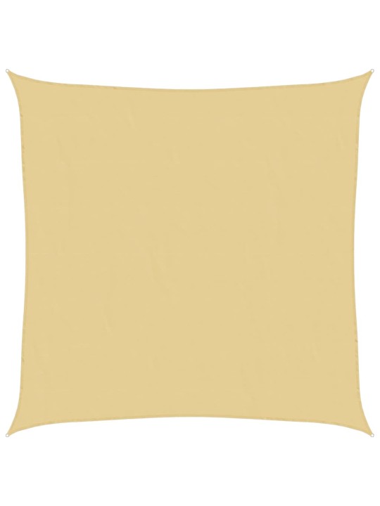 Stínicí plachta písková 5 x 5 m 100% polyester oxford