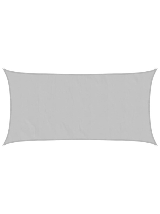 Stínicí plachta světle šedá 4 x 2 m 100% polyester oxford