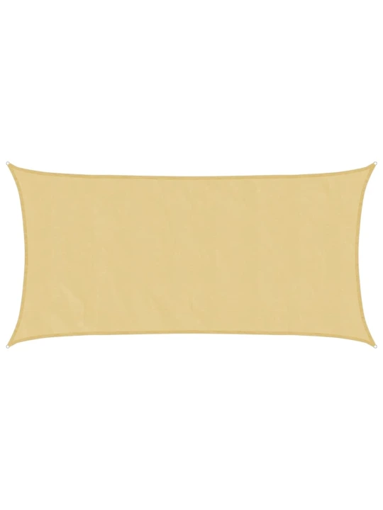 Stínicí plachta písková 4x2 m 100% polyester oxford