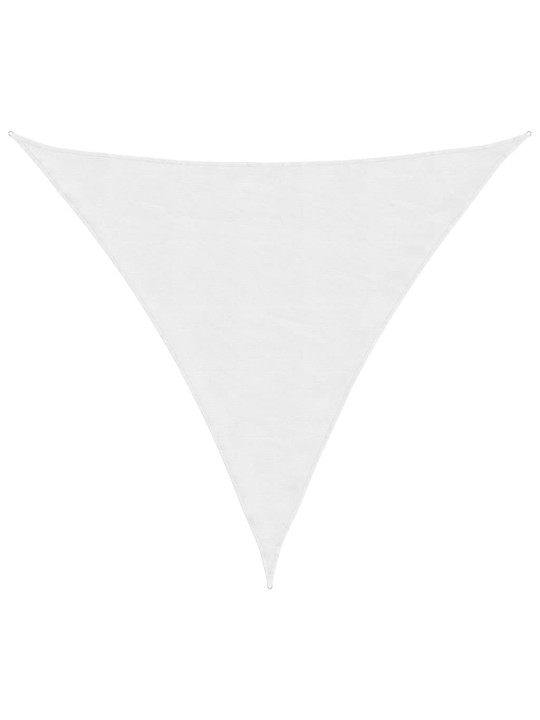 Stínicí plachta bílá 2 x 2 x 2 m 100% polyester oxford