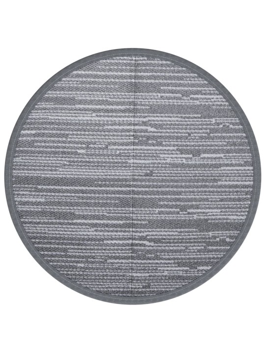 Venkovní koberec arakil šedý ø 120 cm pp