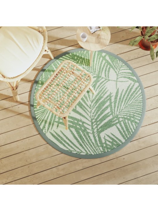 Venkovní koberec arakil zelený ø 120 cm pp
