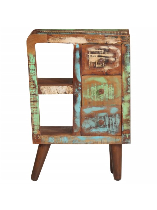Příborník 55 x 30 x 80 cm masivní recyklované dřevo