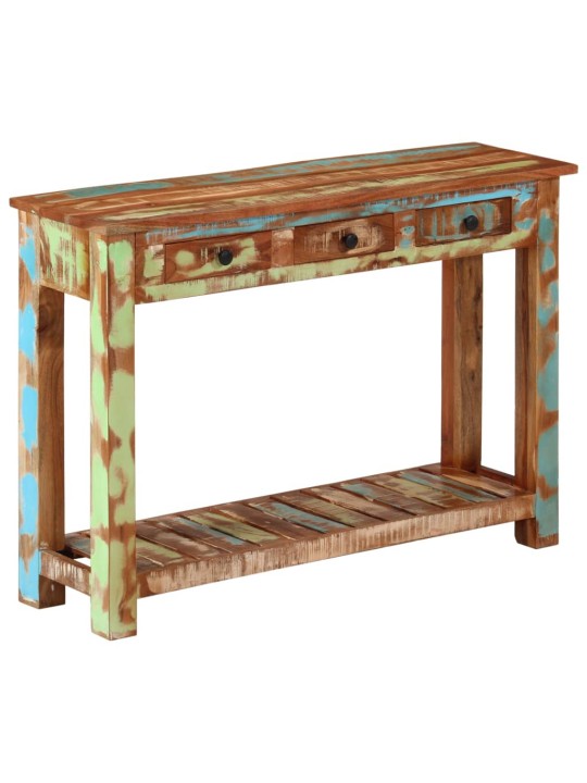Konzolový stolek 110 x 30 x 76 cm masivní recyklované dřevo