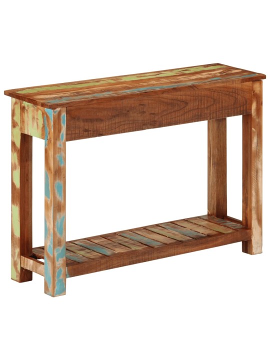 Konzolový stolek 110 x 30 x 76 cm masivní recyklované dřevo