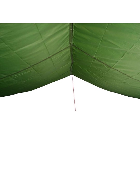 Kempingová plachta zelená 420 x 440 cm nepromokavá