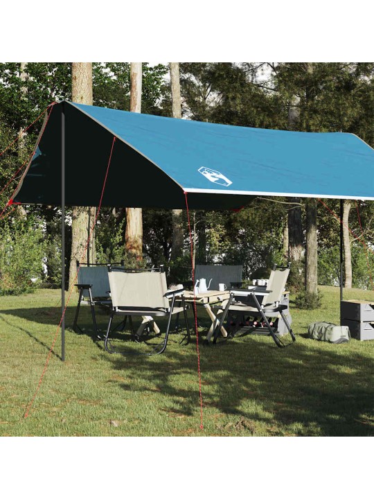 Kempingová plachta modrá 460 x 305 x 210 cm nepromokavá