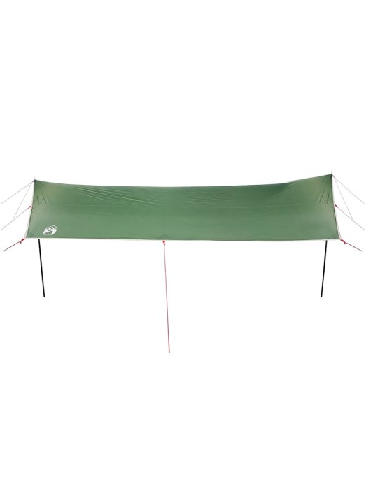 Kempingová plachta zelená 460 x 305 x 210 cm nepromokavá