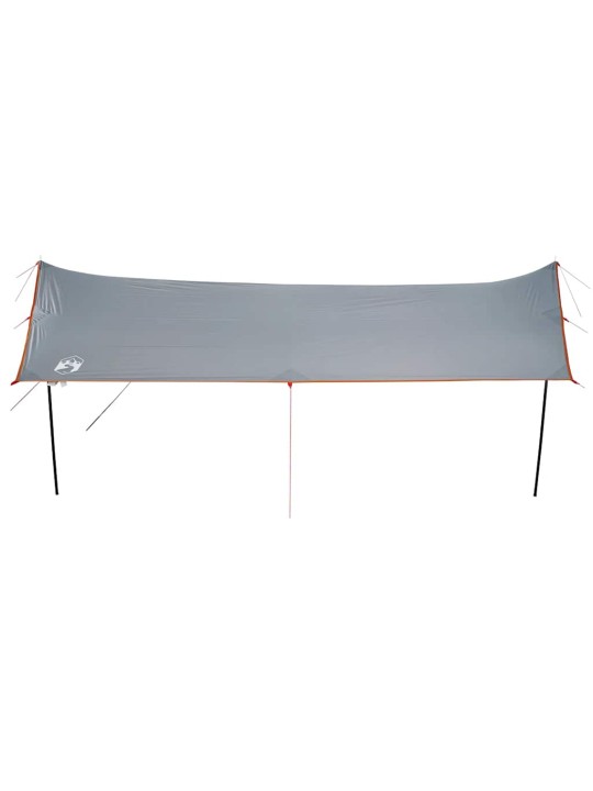 Kempingová plachta oranžová 460 x 305 x 210 cm nepromokavá